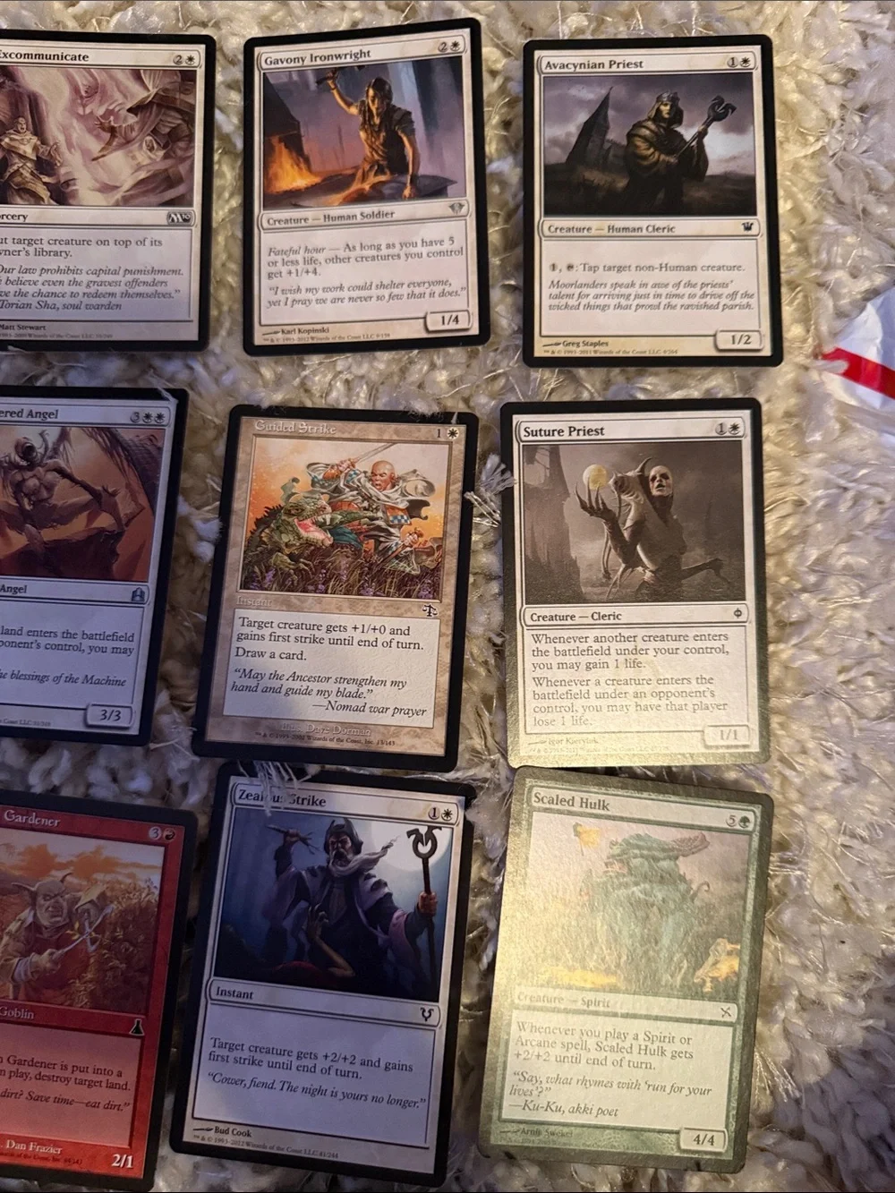 16 Older Magic The Gathering Card Lot 1994-2012